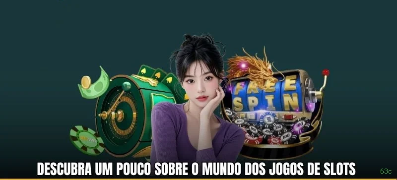 Imagem promocional do cassino online da 63c mostrando jogos ao vivo